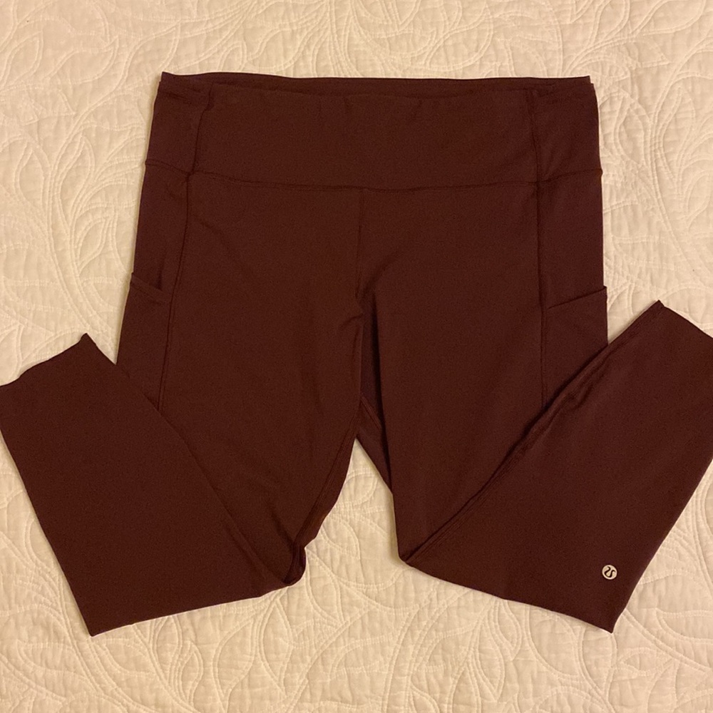 EUC Lululemon Fast & Free Leggings 25”